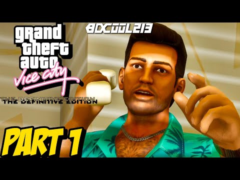 GTA VICE CITY DEFINITIVE EDITION Gameplay Walkthrough Part 1 - PC 4K 60FPS
