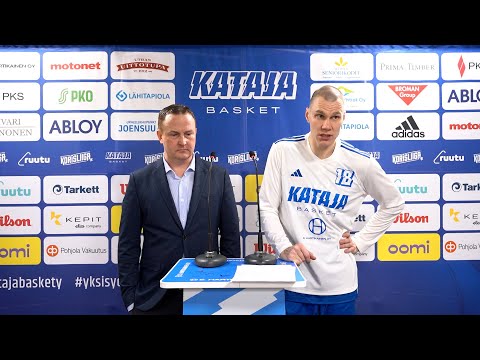 E. Hartikainen Oy Lehdistötilaisuus | Kataja Basket vs Pyrintö | 91-72(44-38) | 30.12.2025
