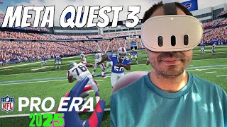Oculus Meta Quest 2 / 3 NFL Pro Era 2025 Gameplay + Review - Defense I