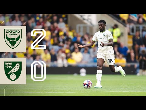 HIGHLIGHTS | Oxford United 2-0 Norwich City