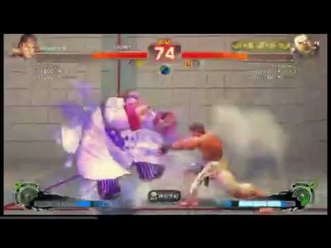 SSF4 AE 2012: Daigo Umehara (Ryu) vs Inco (Rufus) - Endless Battle