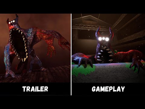 Garten of Banban 9: Trailer vs Gameplay Comparison
