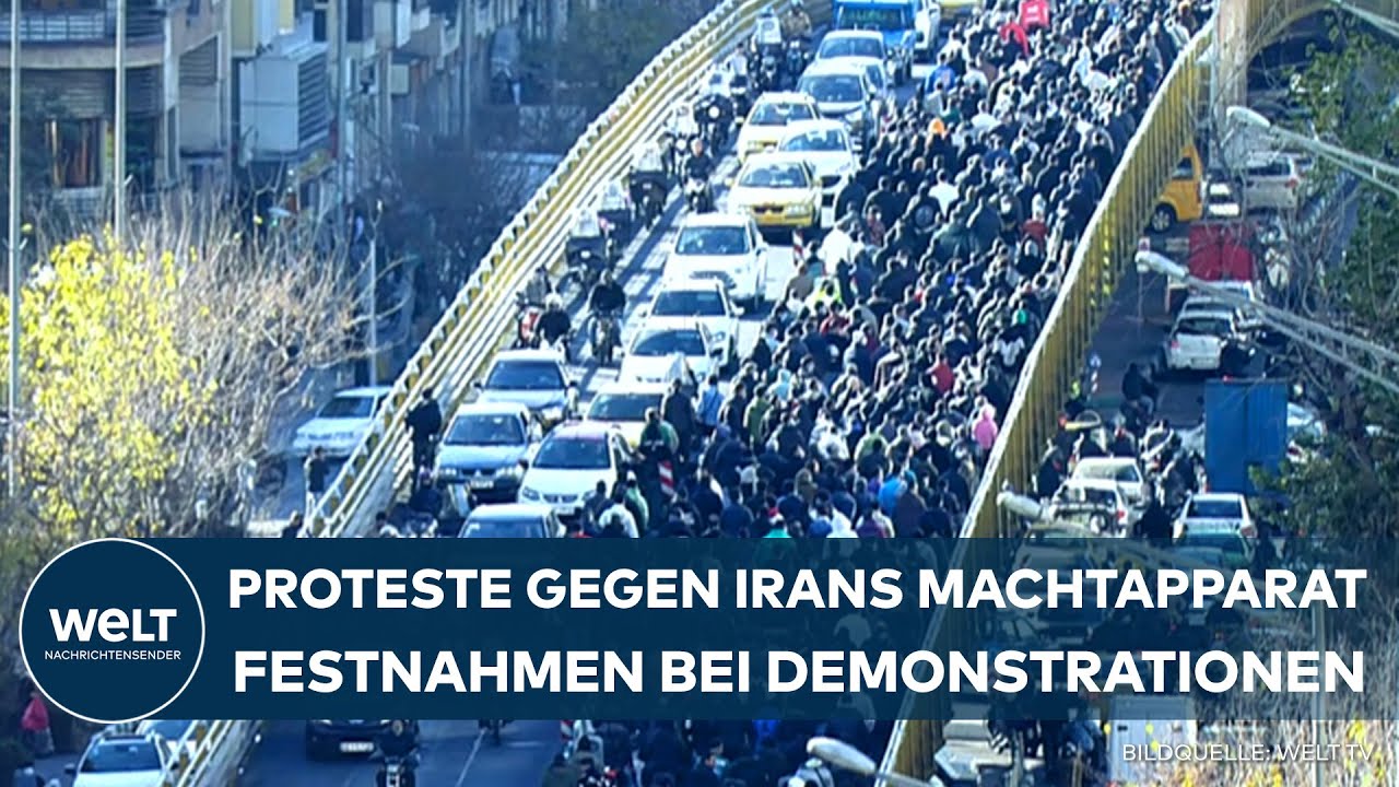 REGIME UNTER DRUCK: Proteste im Iran eskalieren - Festnahmen an Universität in Teheran!