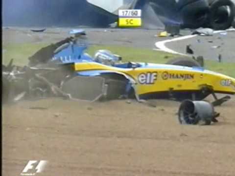 Accidente de Jarno Trulli (Silverstone 2004)