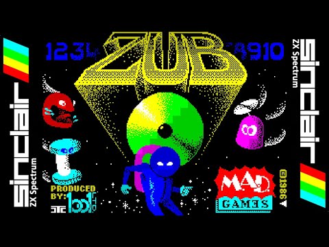 ZUB (1986) Walkthrough, ZX Spectrum