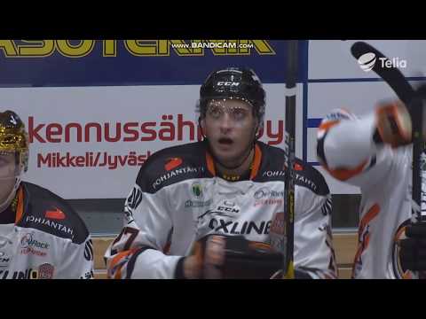 Krivosik goal against Jukurit (27th september 2019 HPK - Jukurit)