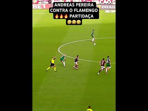 DID YOU SLIP?? ANDREAS PEREIRA PLAYED GREAT 🤣🤣🤣 #football #palmeiras #flamengo #jorginho #pulgar