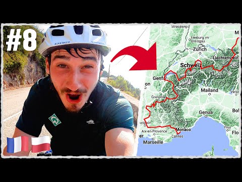 Mit dem Fahrrad bis ans Mittelmeer - RADREISE unlimited #8 - Über Verdonschlucht an die Côte d’Azur