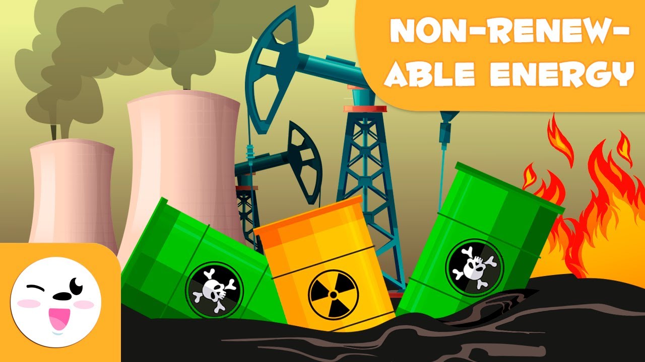 What are the four types of non-renewable resources?