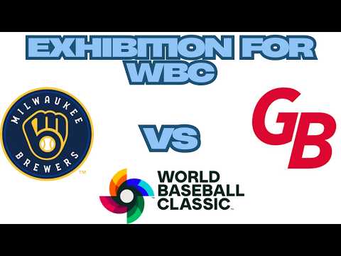 2026 Brewers Exhibition Game vs Great Britain