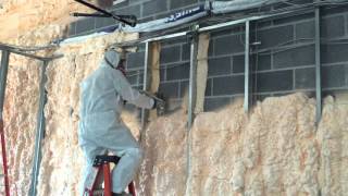 Watch video: Spray Foam for Sound Proofing - Aldie Va