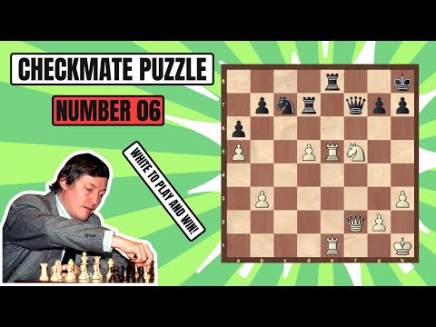 Checkmate Puzzle nr.  6 (Anatoly Karpov vs. Evgeny Sveshnikov) (2006)