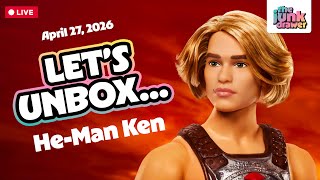 ✨ Let's unbox the new Barbie Signature Masters of the Universe He-Man Doll ... LIVE!! ✨