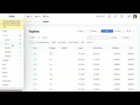 Sorting Nama Produk Berdasarkan Abjad di Detail Transaksi