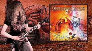 Demons &amp; Wizards - Terror Train (Guitar Cover)