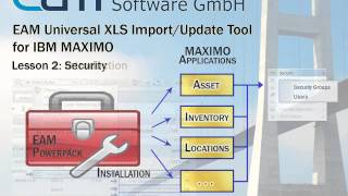 EAM Universal XLS Import/Update Tool for IBM Maximo - Overview (english)