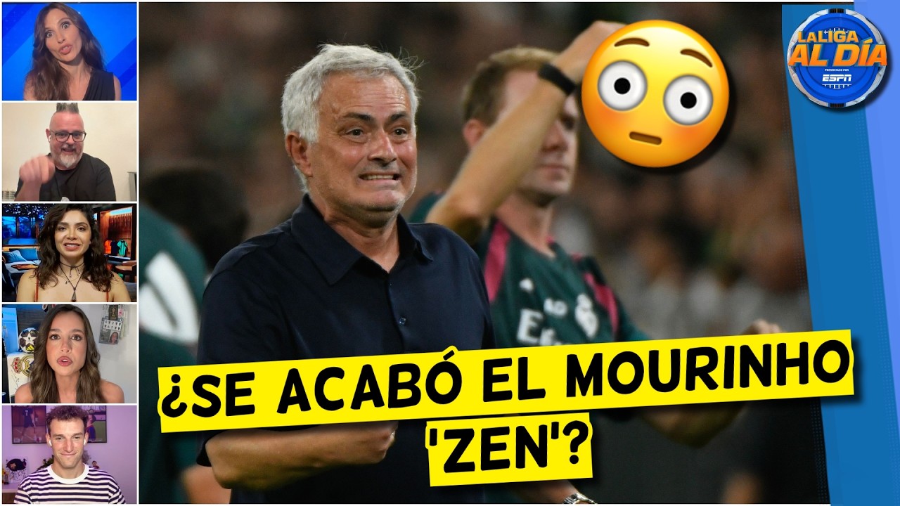 MOURINHO SUFRE su PRIMERA DERROTA con el REAL MADRID vs BETIS ¿SE ACABÓ LA CALMA? | La Liga Al Día