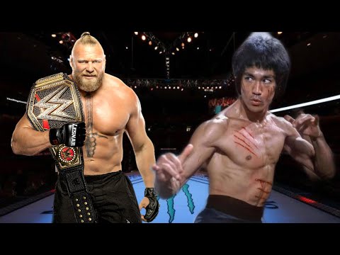 BRUCE LEE VS BROCK LESNAR😱 (EA SPORTS UFC 4) PS5 | UFC KNOCKOUTS | BRUCE LEE KNOCKOUTS | UFC 4 2022