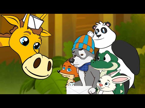 Panda et le Marchand de Glaces | Conte pour Enfants | Dessin Animé avec @lesptitszamis