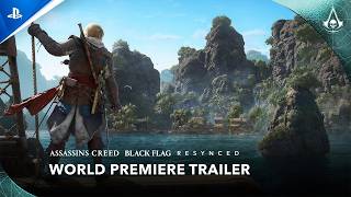 Assassin's Creed Black Flag Resynced - Bande-annonce de révélation - 4K | PS5