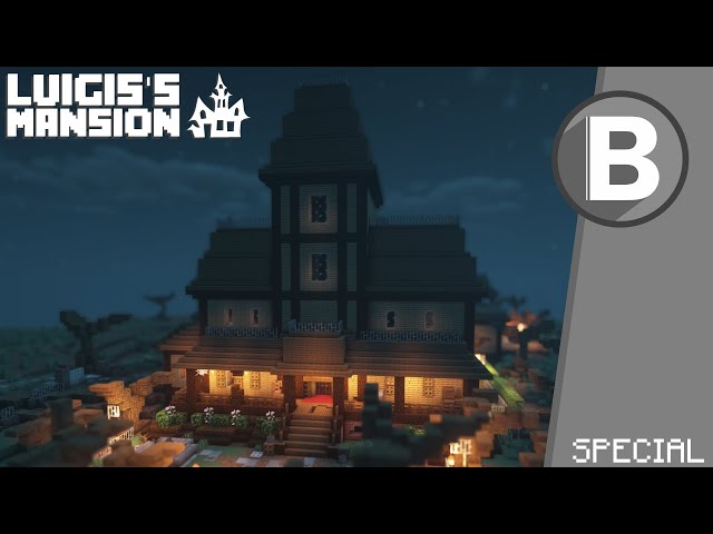 Luigi's Mansion Adventure map Minecraft Map