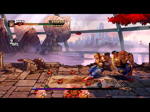 Streets of Rage 4: S-Rank Boss Rush with SOR2 Max