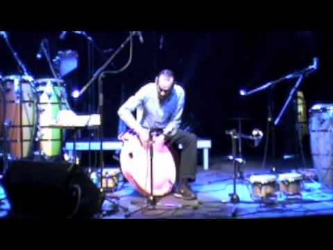 PiTTi Hecht percussion solo on Pink Cymbal Bag, Salzgitter 23. Internationales Drummer Meeting 2011