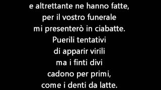 Questa Vita   Fedez ft  Sopreman   Testo