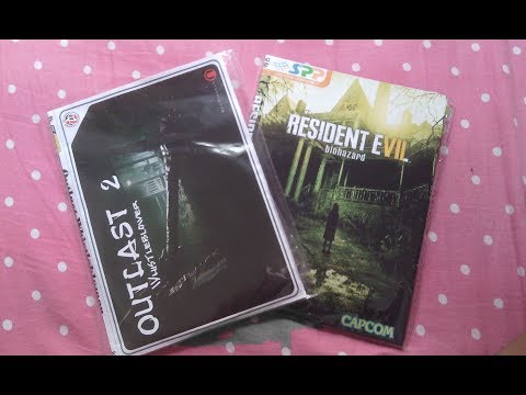 Outlast 2 and Resident Evil Biohazard PC Pirated/Cracked unboxing!!!