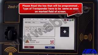 preview picture of video 'www.abk.ae Programming Spare key For Ford Fiesta 2013+ By the Zed Full Key Programmer'