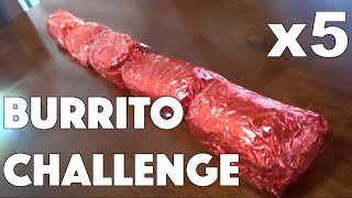 Burrito Challenge x5