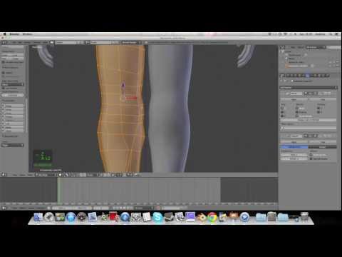 Blender 2.6: Beginner Character Trouser / pants Creation Tutorial