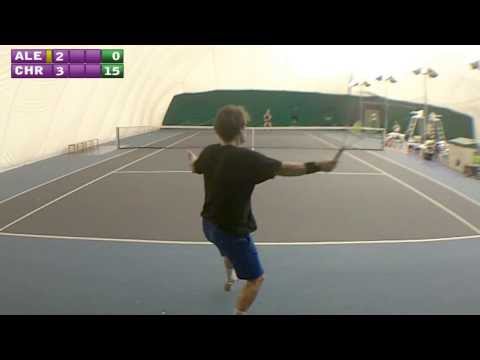 Christophe (15) vs Alexandre (4/6) - Finale (5e tour) Open +35 Les Mureaux VDS - Match - 31/01/2014