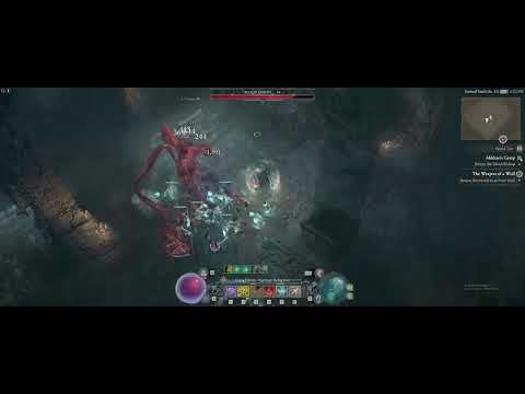 D4 Necromancer - Summoner build. Skeleton Blizzard Mages.