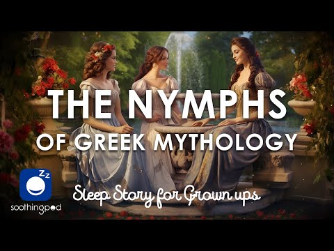 Bedtime Sleep Stories | 👑 The Nymphs of Greek Mythology 🧚‍♀️| Edutainment Sleep Story for Grown Ups
