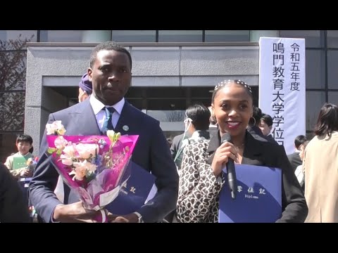 令和５年度学位記授与式大学院修了生インタビュー ３
