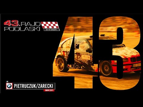 Pietruczuk/Zarecki - BMW 328Ti - 43 Rajd Podlaski 2024