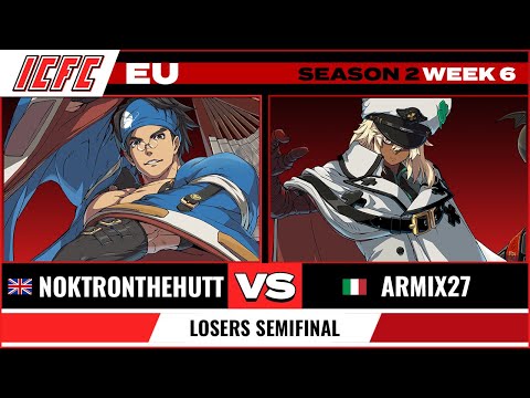 NoktronTheHutt (Anji) vs. Armix27 (Ramlethal) Losers Semifinal - ICFC EU GGST Season 2 Week 6