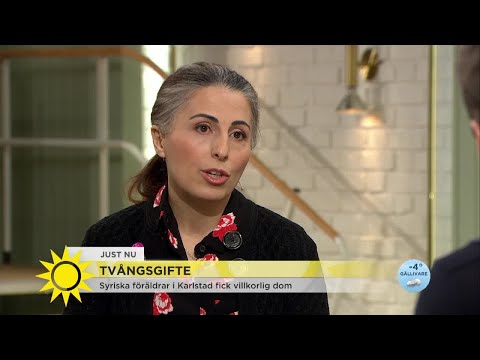 Syriska föräldrar dömda - ville gifta bort sin dotter  - Nyhetsmorgon (TV4)