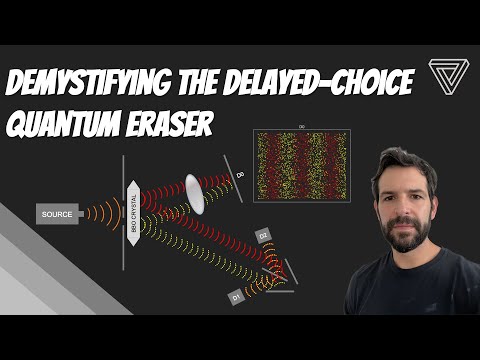 The Delayed-Choice Quantum Eraser