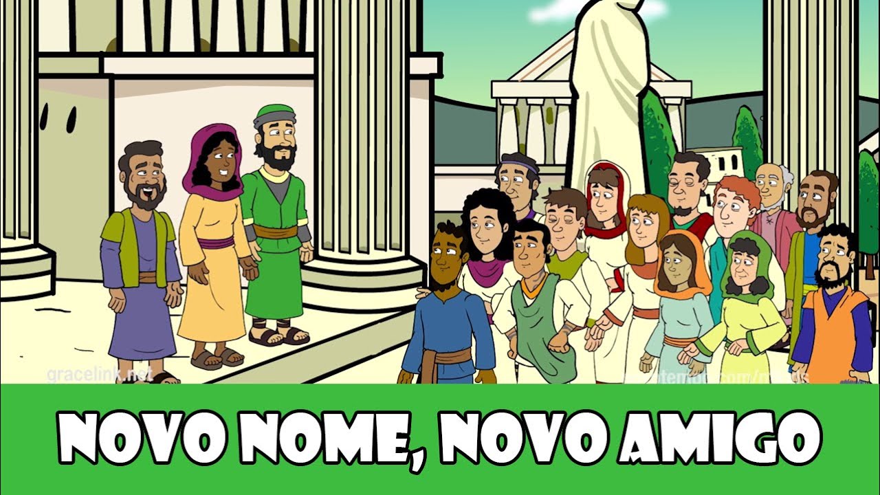 DESENHOS BÍBLICOS - NOVO NOME, NOVO AMIGO