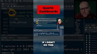 Create Stunning Dashboards in RStudio with Quarto #shorts