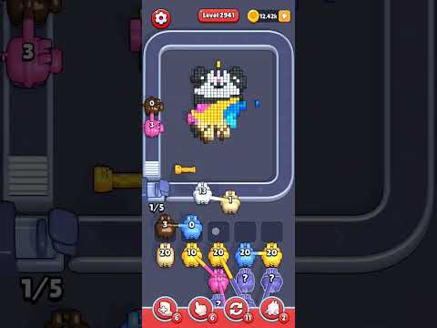 Pixel Flow Level 2941 Walkthrough