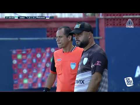 Futebol - Série B2 - Ceres x Paduano - Primeiro Tempo