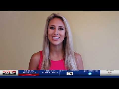 XFL Goodbye from Lauren Leal