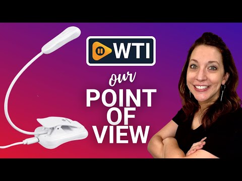 Vekkia Rechargeable Book Light - WTI product video review
