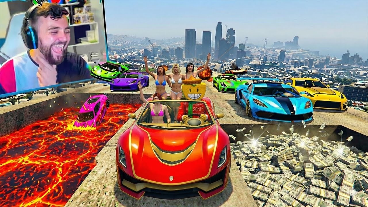 EL ÚLTIMO EXPLOTA CON COCHES ALEATORIOS! VICTORIA LOCA!! - GTA 5 ONLINE