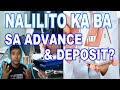 Ano ang Advance & deposit in apartment?