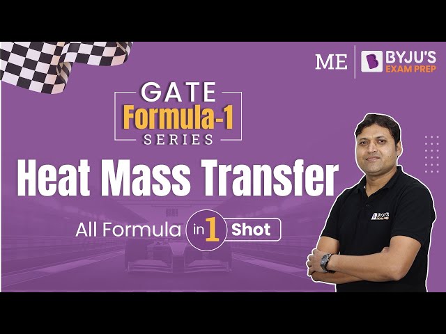 Comprehensive Guide to Heat and Mass Transfer Formulas for GATE 2023 ...