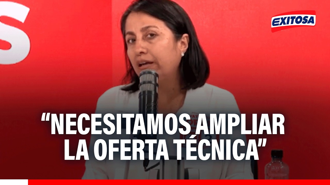 🔴🔵Patricia Correa plantea impulsar la educación técnica:“La oferta tecnológica también es un camino”